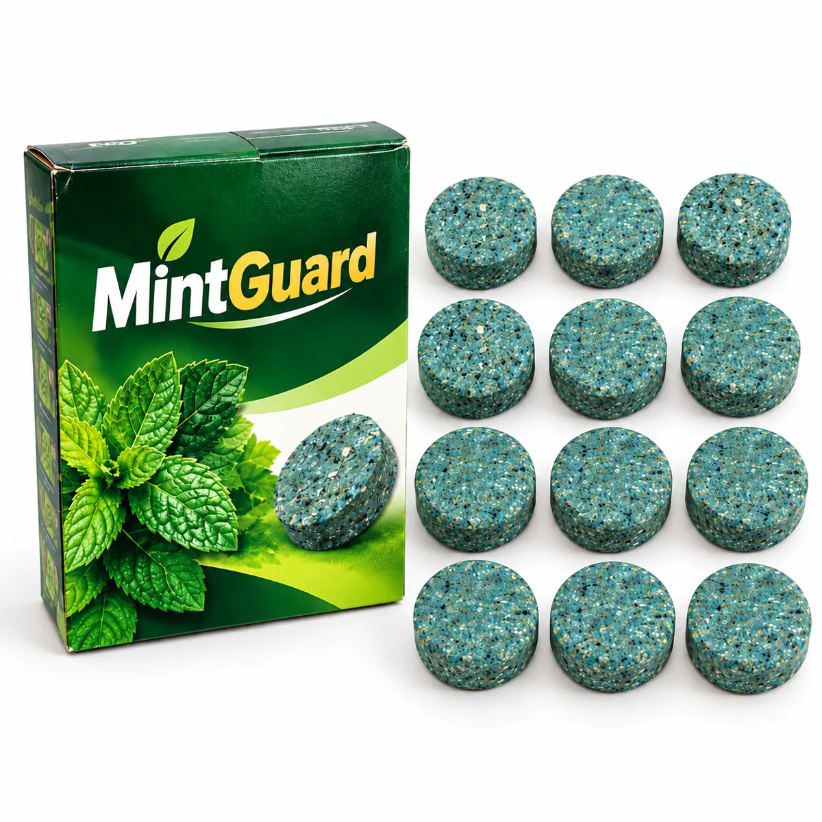 MintGuard Packung mit 12 Abwehrkugeln