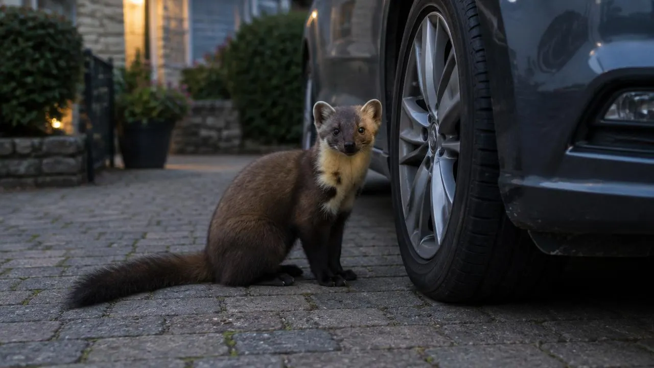 Marder vertreiben mit MintGuard